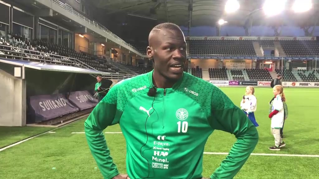 Moses Mawa scoret sitt første Kamma-mål. Men hadde ønsket seg 3 poeng i stedet for 1.